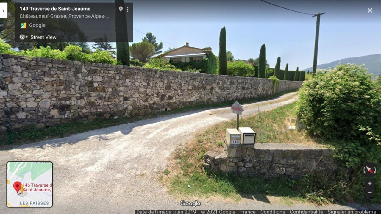 Bambou Entre Mer Et Montagnes Chateauneuf-Grasse ภายนอก รูปภาพ