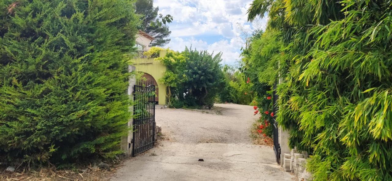 Bambou Entre Mer Et Montagnes Chateauneuf-Grasse ภายนอก รูปภาพ